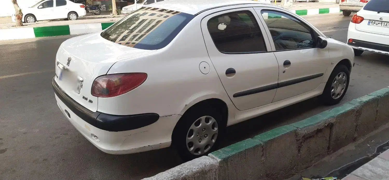 پژو ۲۰۶ صندوق دار v20 - 1389