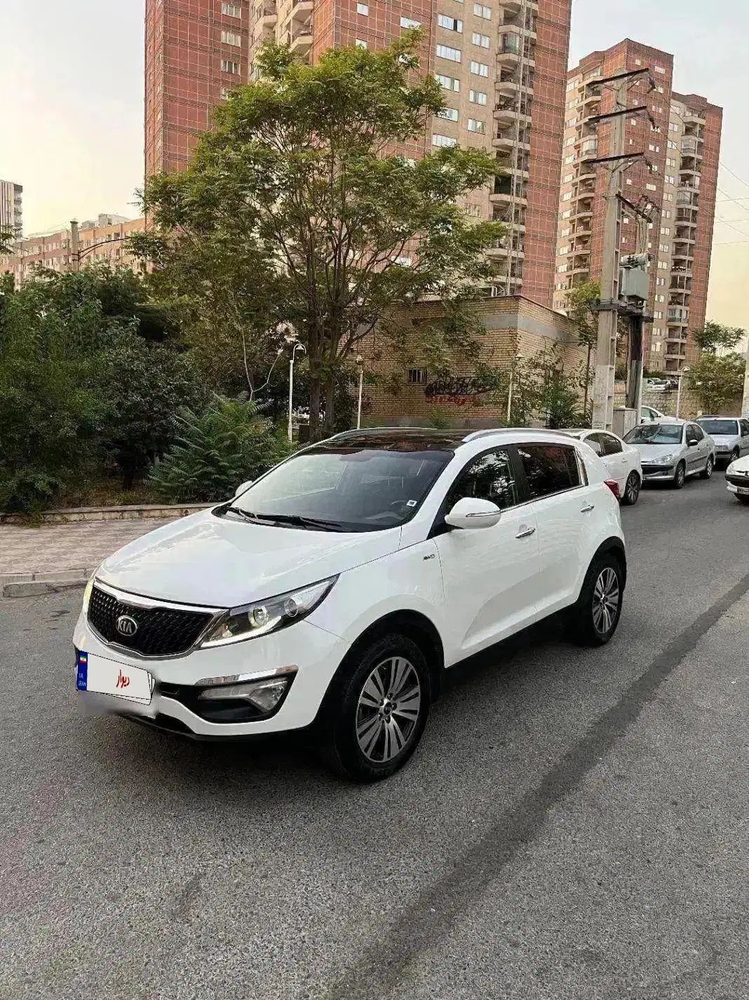 کیا اسپورتیج 4 سیلندر فول 2400cc - 2014