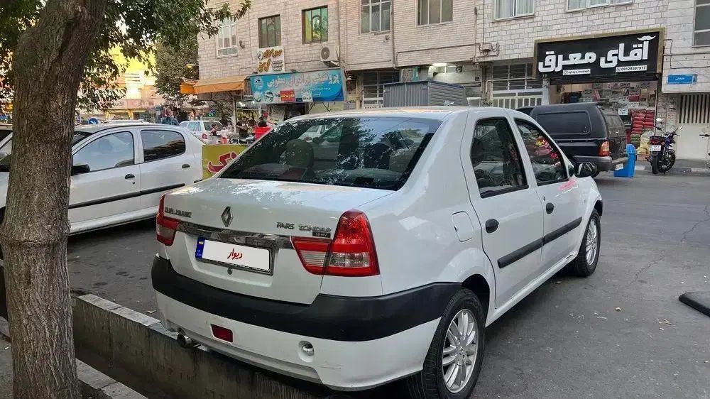 رنو پارس تندر گیربکس JHQ + مولتی مدیا - 1396