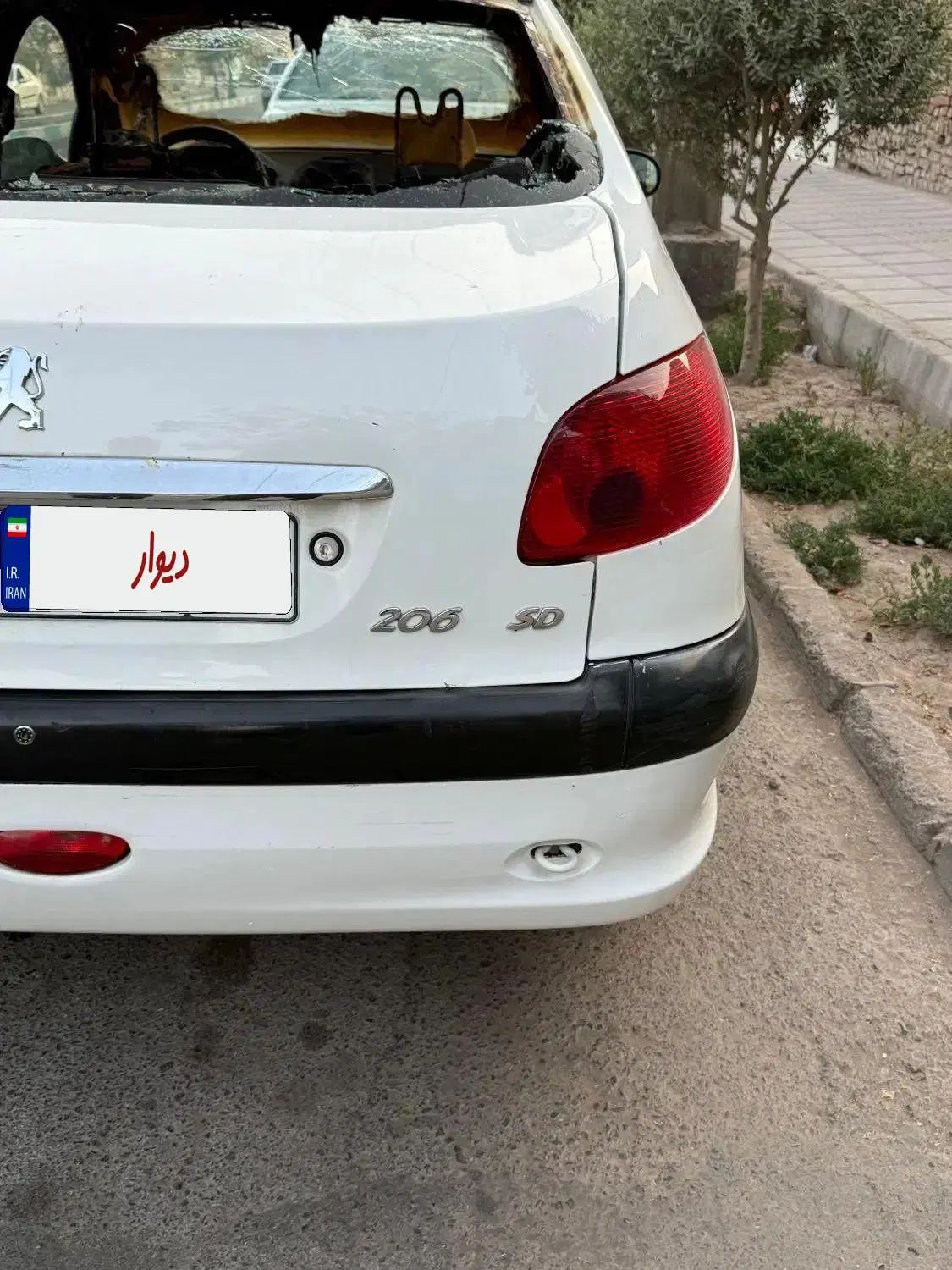پژو ۲۰۶ صندوق دار v6 - 1388