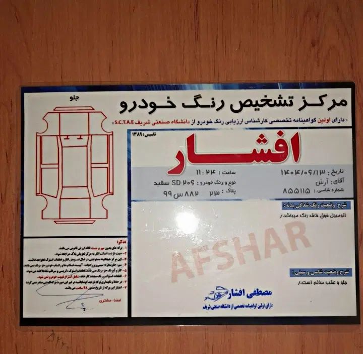 پژو ۲۰۶ صندوق دار v8 - 1389