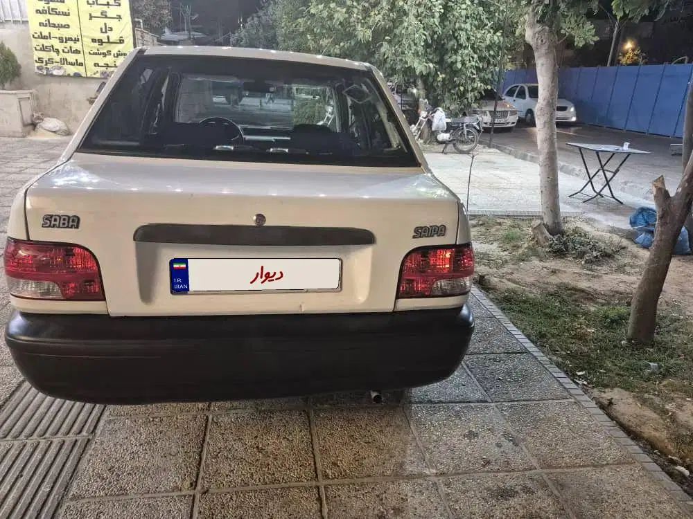 پراید صبا دوگانه‌سوز - 1386