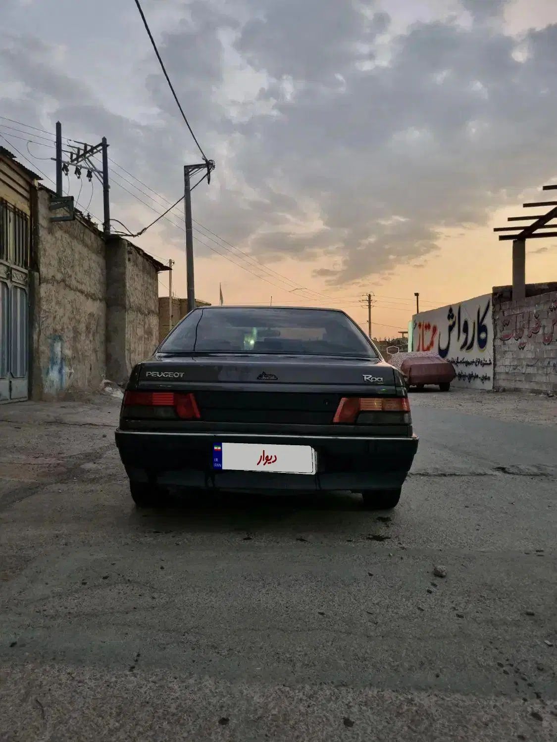 پژو روآ دوگانه سوز - 1386