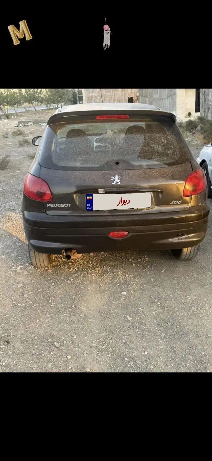 پژو 206 تیپ 2 - 1381