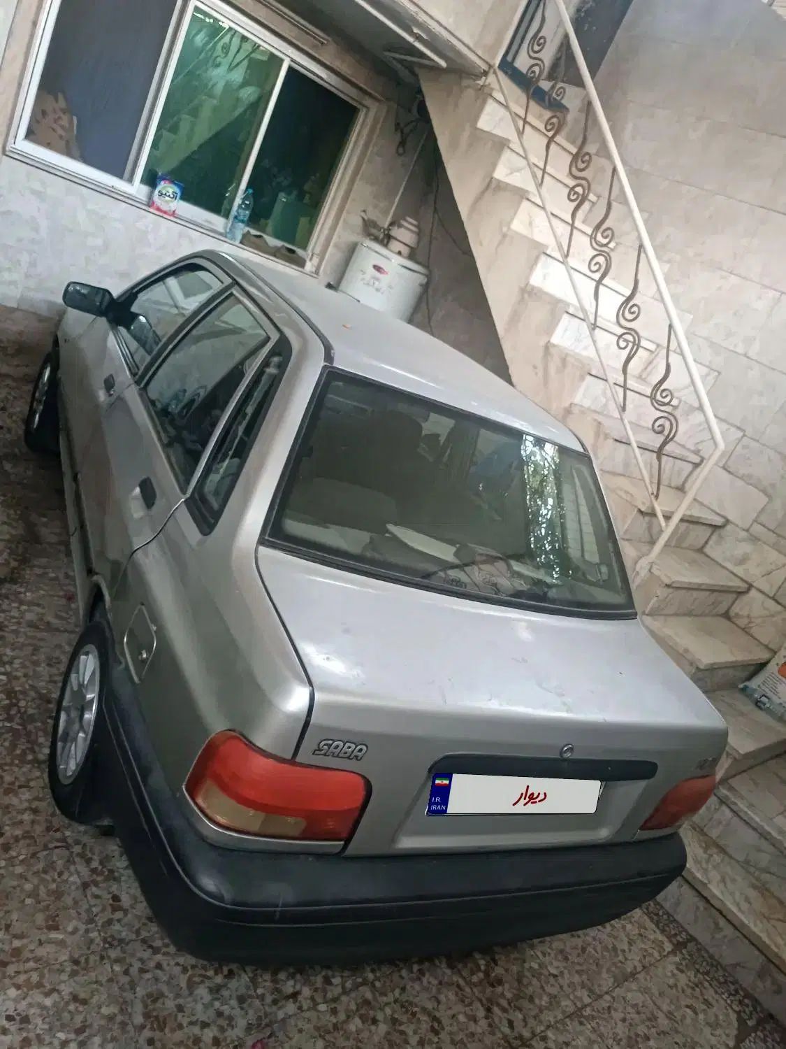پراید صبا بنزینی - 1386