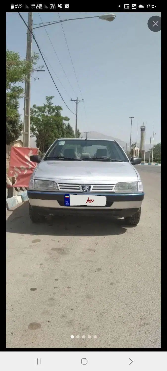 پژو 405 GLX - دوگانه سوز - 1392
