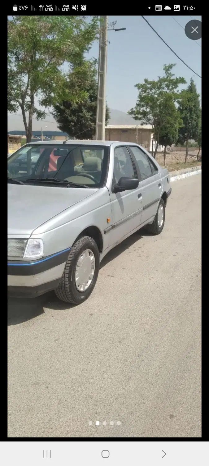 پژو 405 GLX - دوگانه سوز - 1392