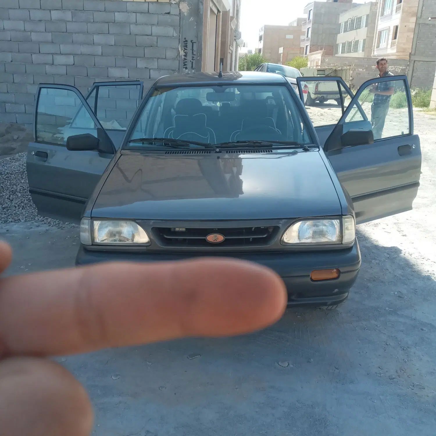 پراید صبا بنزینی - 1386
