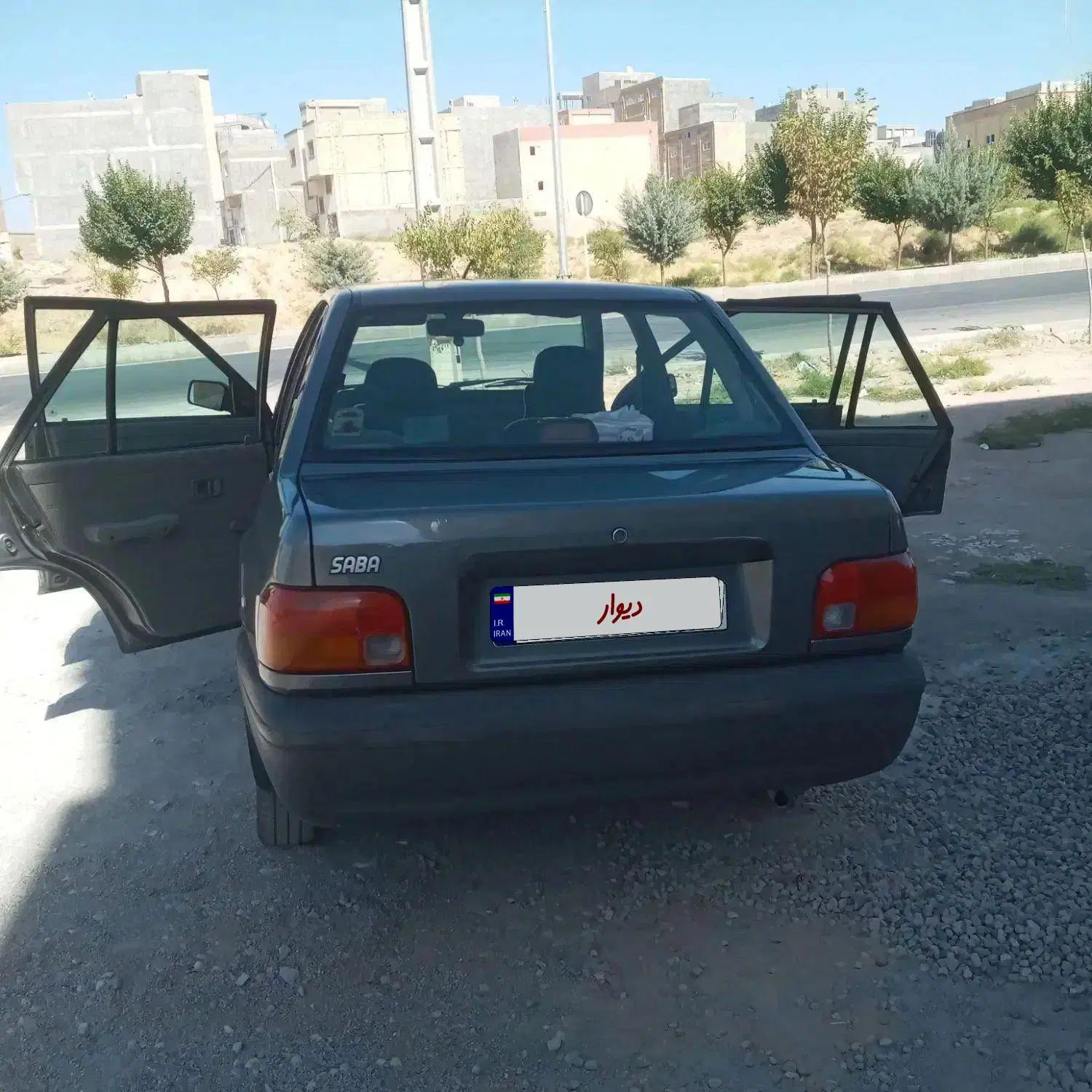 پراید صبا بنزینی - 1386