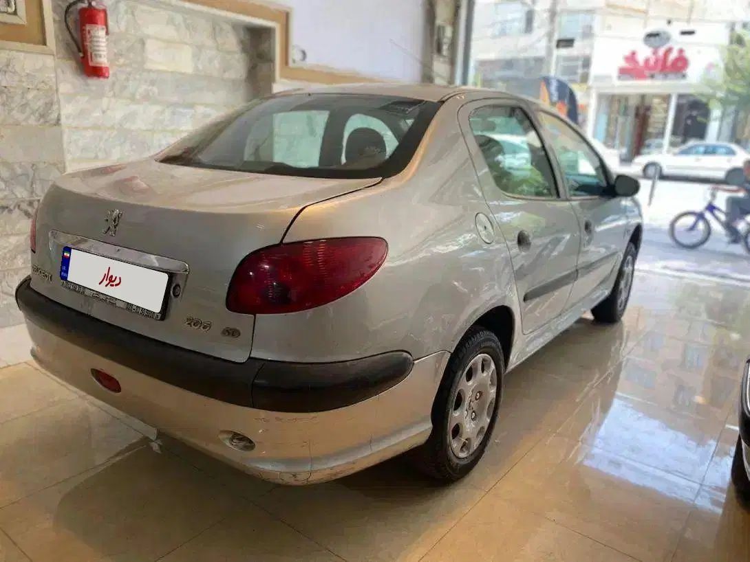 پژو ۲۰۶ صندوق دار v1 - 1388