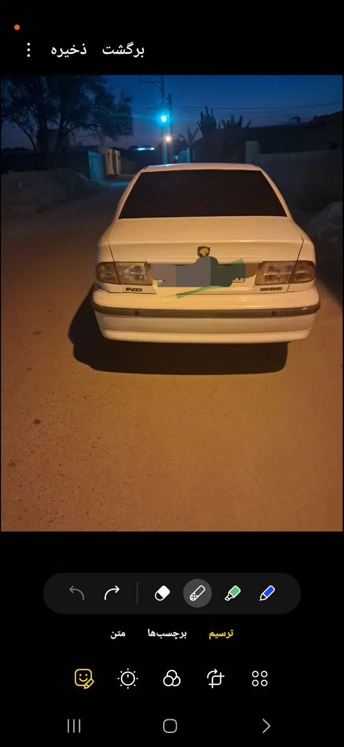 سمند X7 دوگانه سوز - 1388