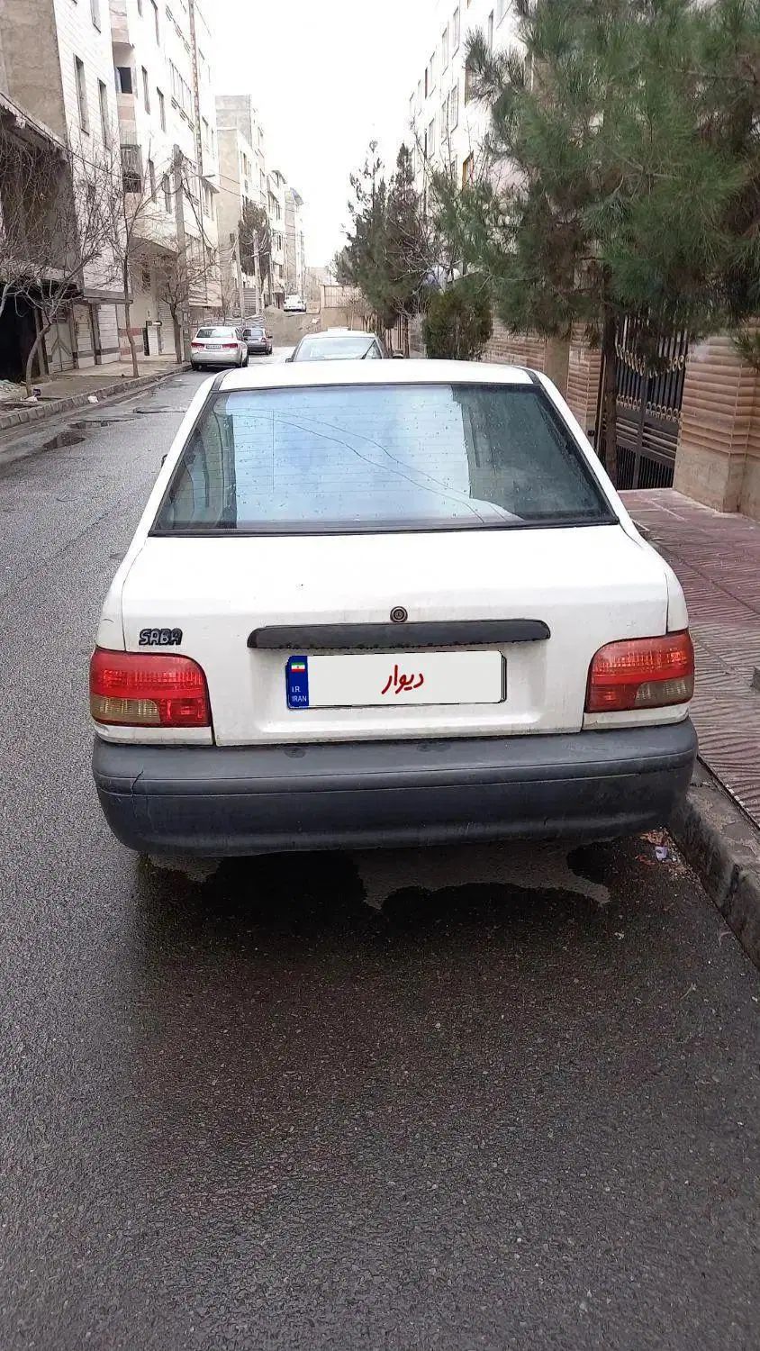 پراید صبا بنزینی - 1386