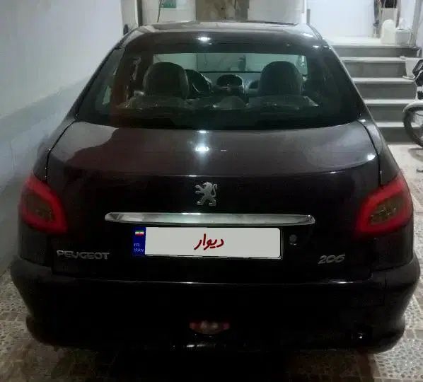 پژو ۲۰۶ صندوق دار v9 - 1389