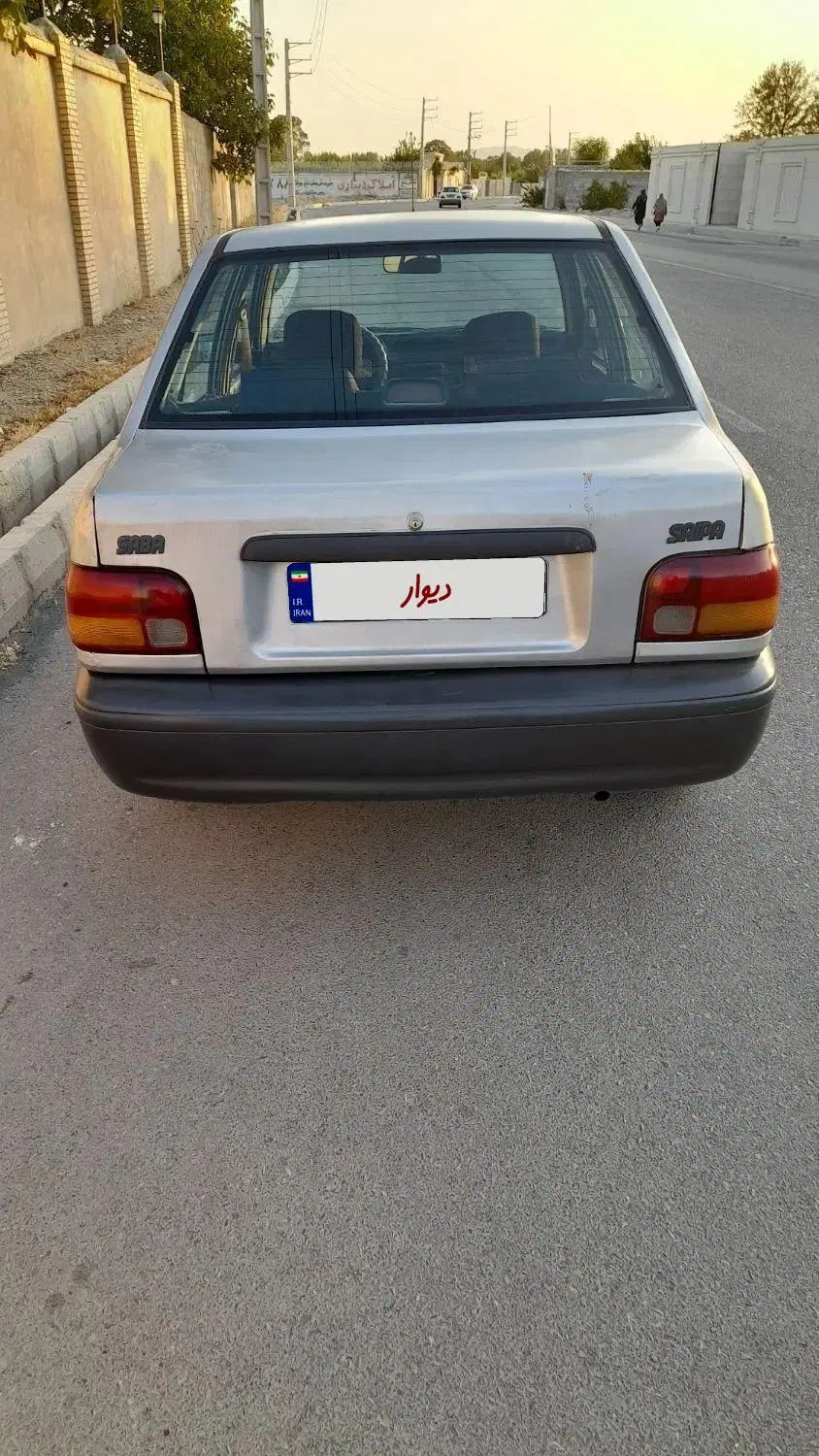 پراید صبا بنزینی - 1386