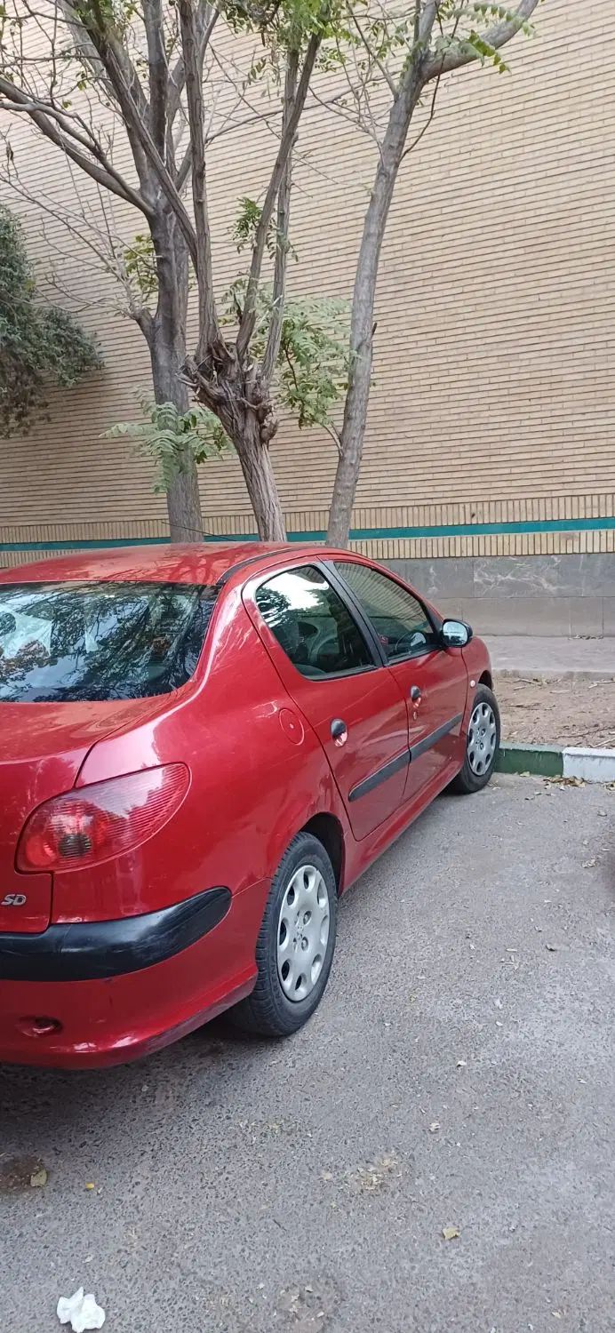 پژو ۲۰۶ صندوق دار v20 - 1389