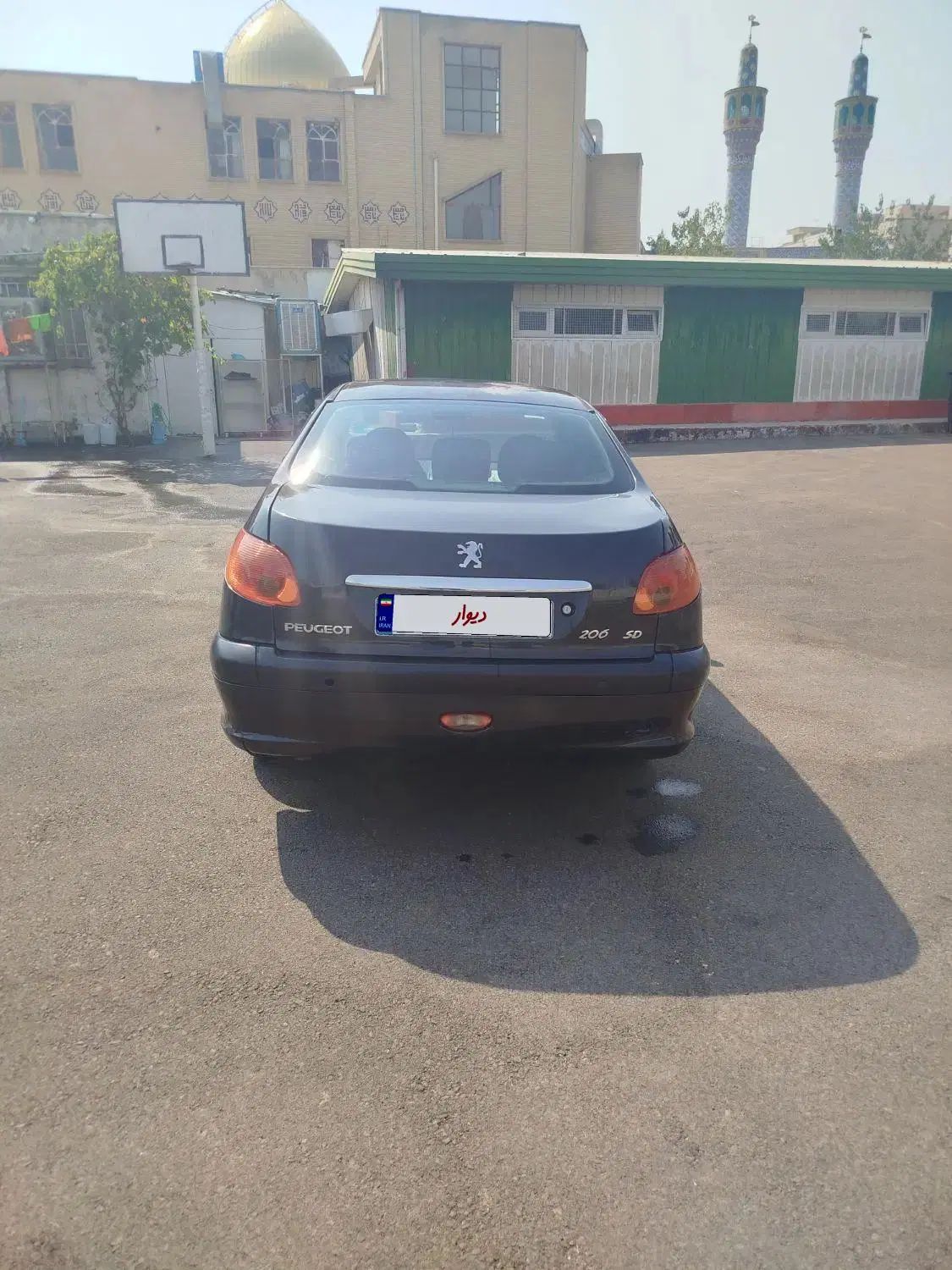 پژو ۲۰۶ صندوق دار v8 - 1393