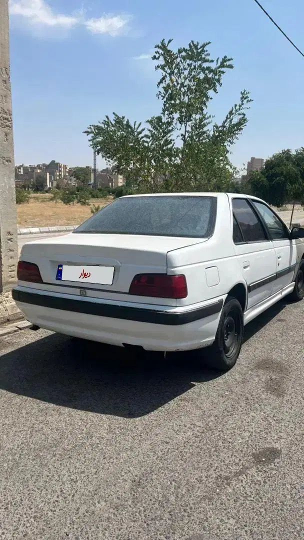 پژو پارس دوگانه سوز - 1386