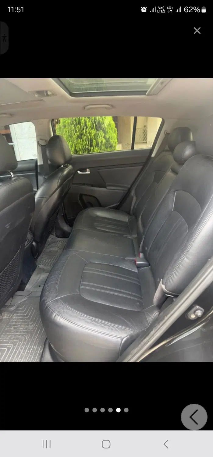 کیا اسپورتیج 4 سیلندر فول 2400cc - 2014