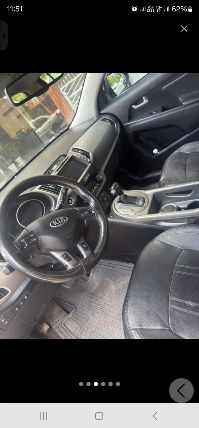 کیا اسپورتیج 4 سیلندر فول 2400cc - 2014