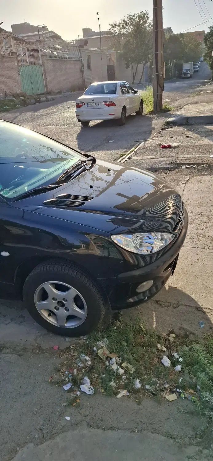 پژو ۲۰۶ صندوق دار v8 - 1390