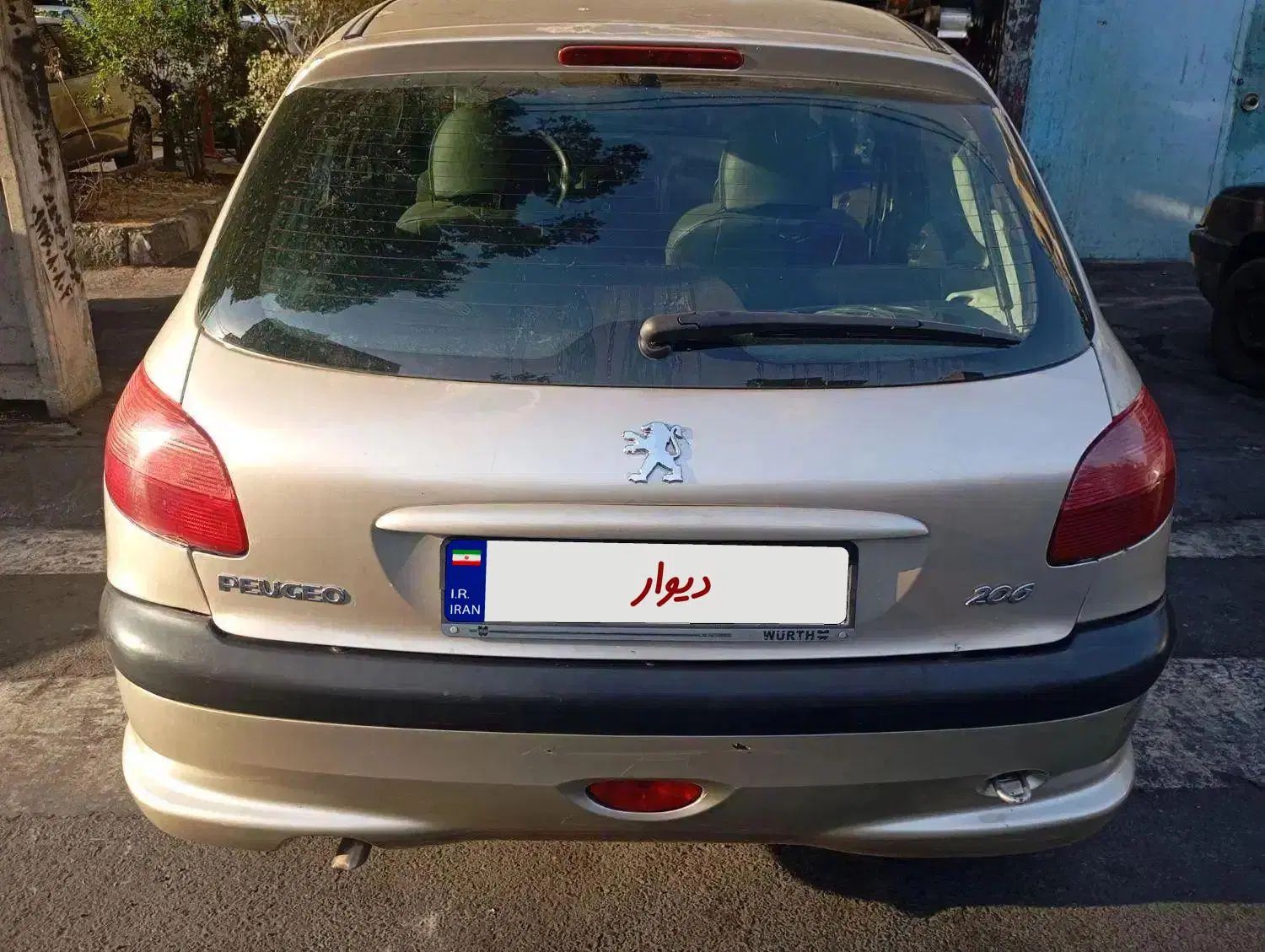 پژو 206 تیپ 2 - 1383