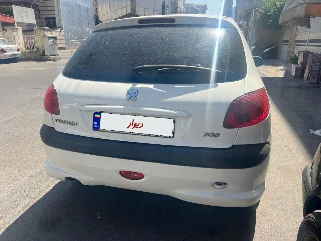 پژو 206 تیپ 2 - 1391