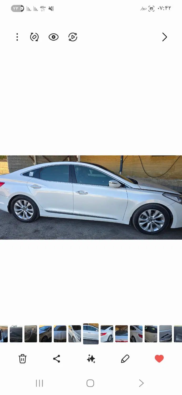 هیوندای آزرا (گرنجور) 3000cc - 2012