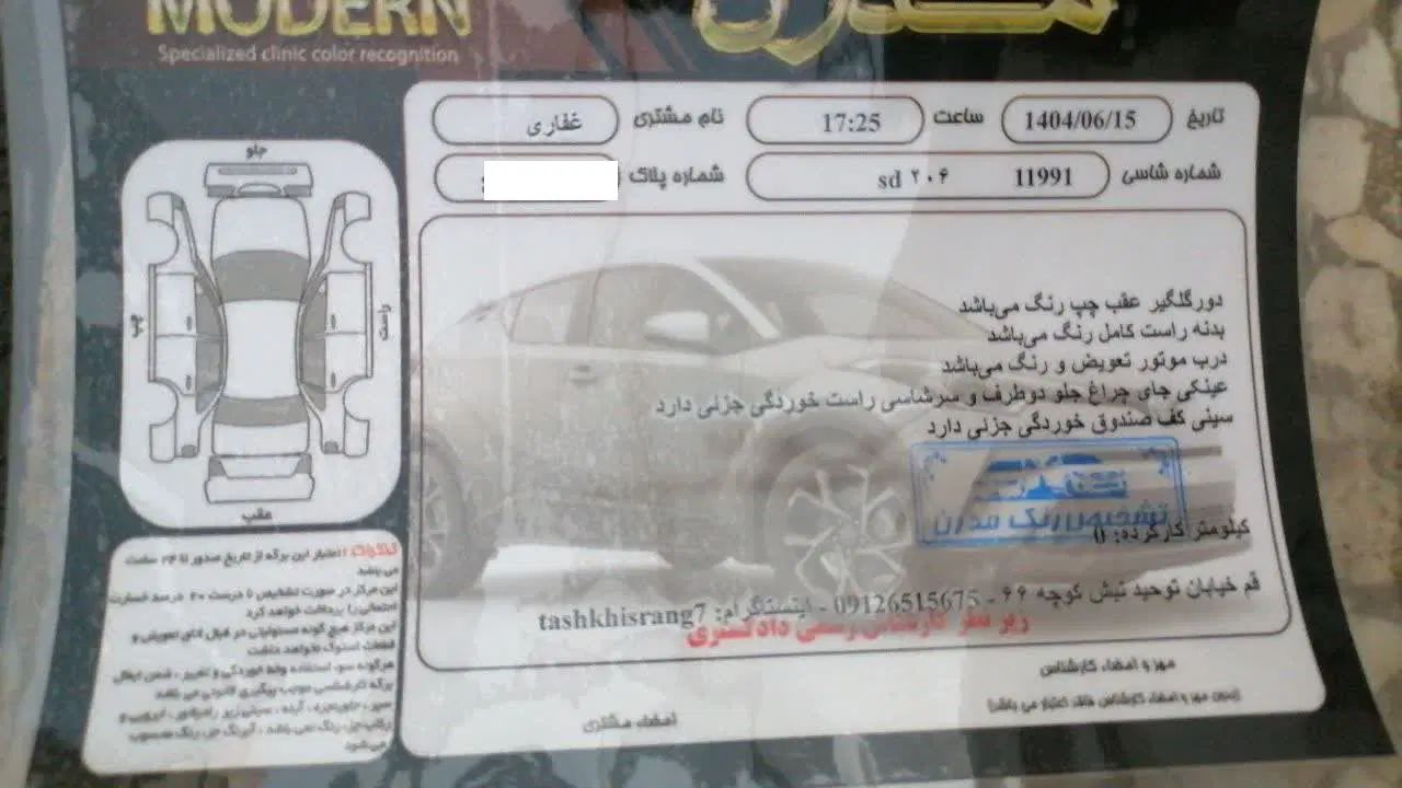 پژو 206 تیپ 5 - 1391
