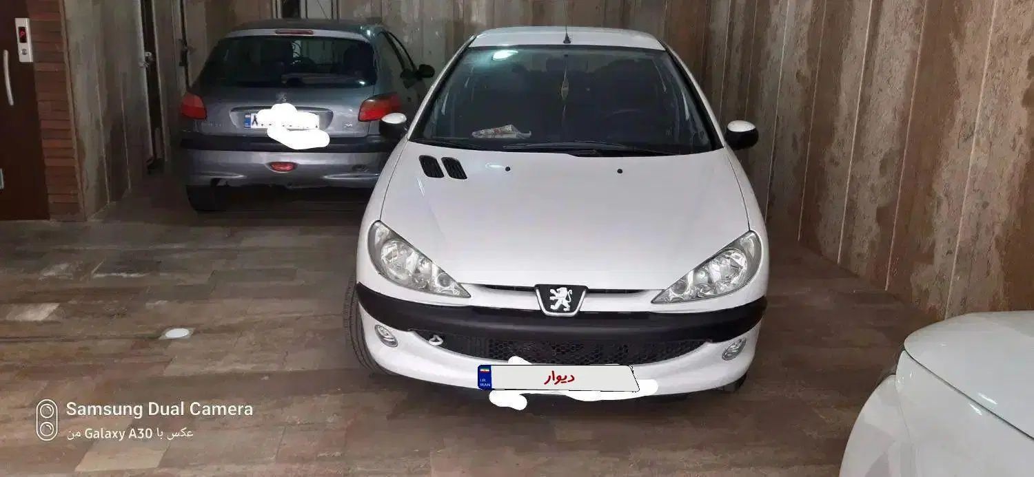 پژو ۲۰۶ صندوق دار v8 - 1390