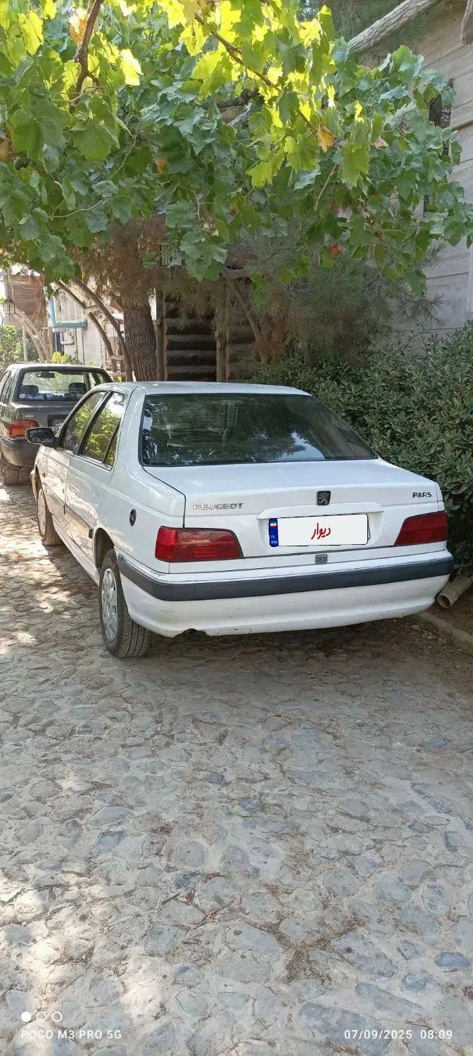 پژو پارس دوگانه سوز - 1390