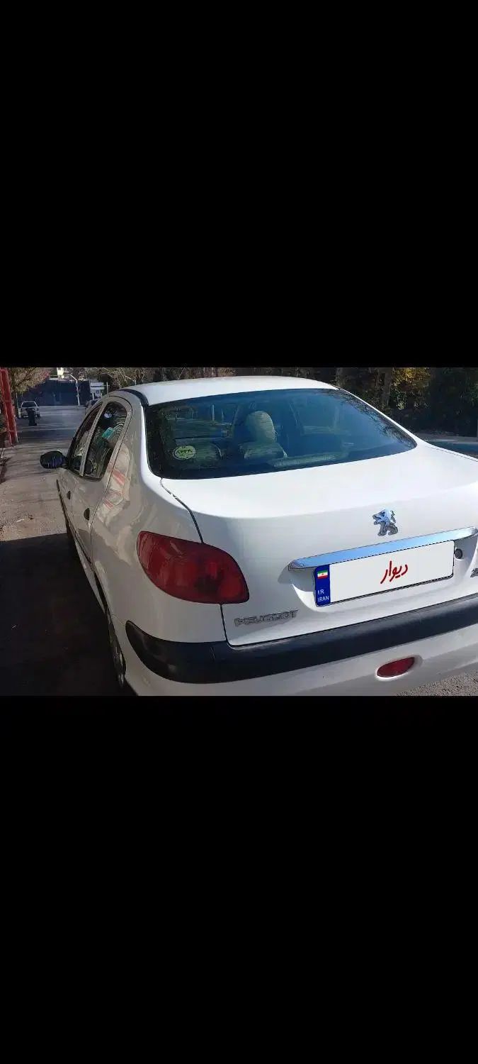 پژو ۲۰۶ صندوق دار v8 - 1398