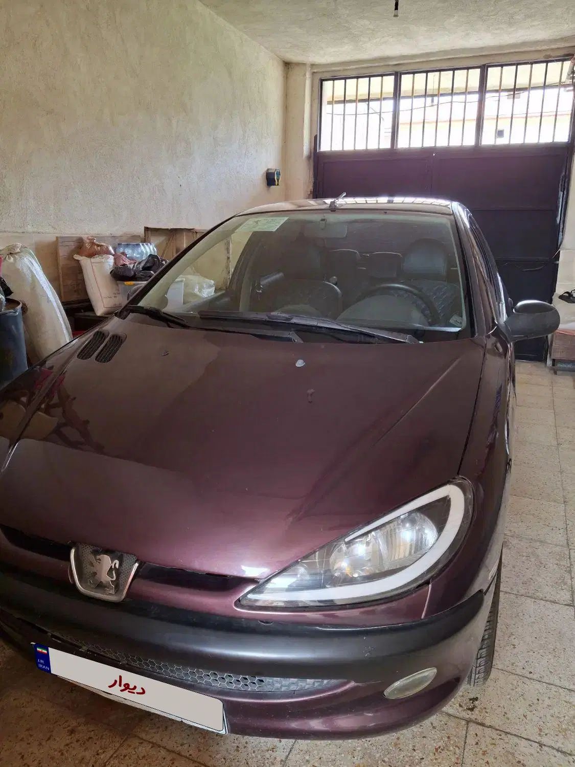 پژو ۲۰۶ صندوق دار v8 - 1395