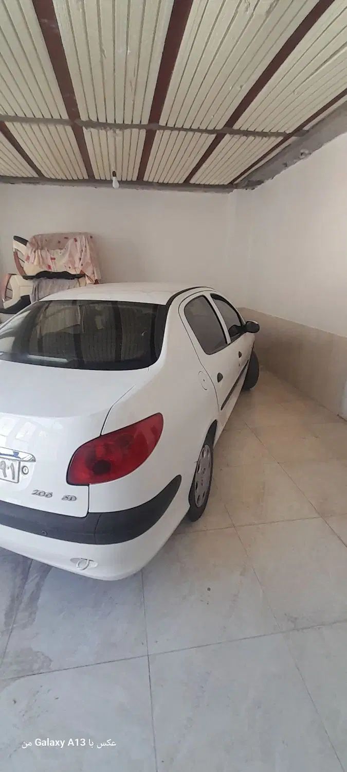 پژو ۲۰۶ صندوق دار v8 - 1395