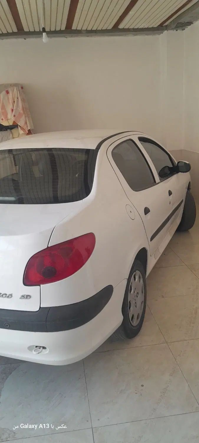 پژو ۲۰۶ صندوق دار v8 - 1395