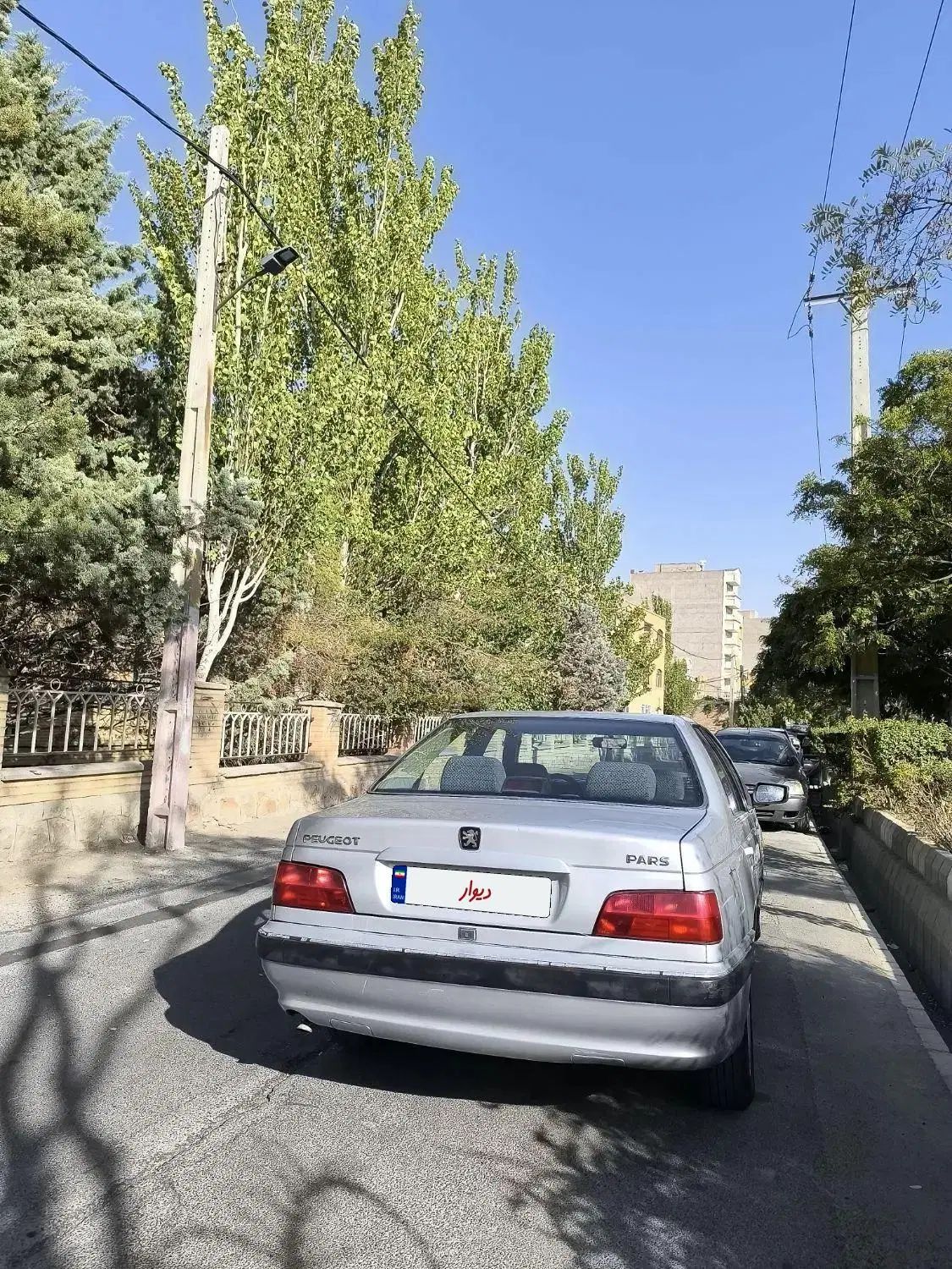 پژو پارس دوگانه سوز - 1389