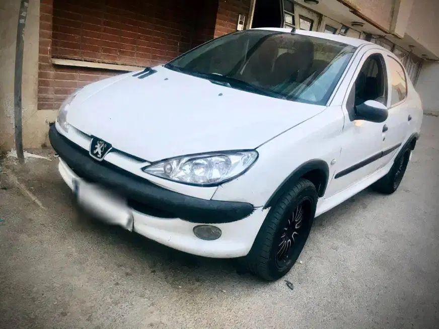 پژو ۲۰۶ صندوق دار v8 - 1390