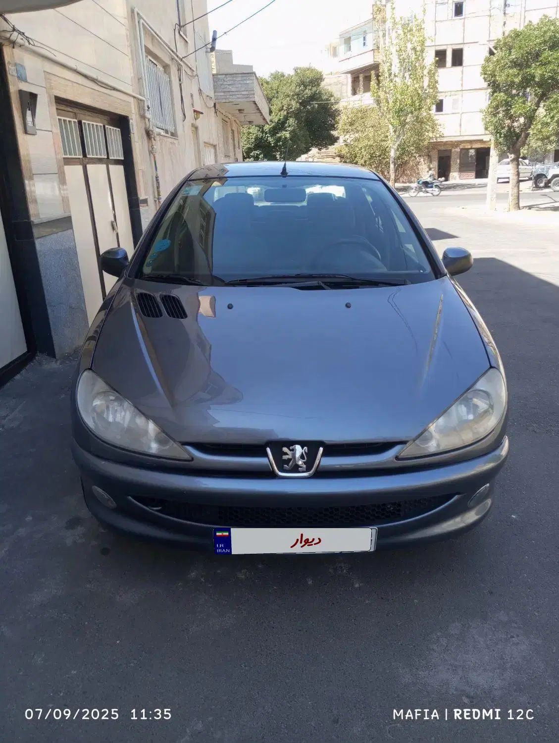 پژو ۲۰۶ صندوق دار v8 - 1390
