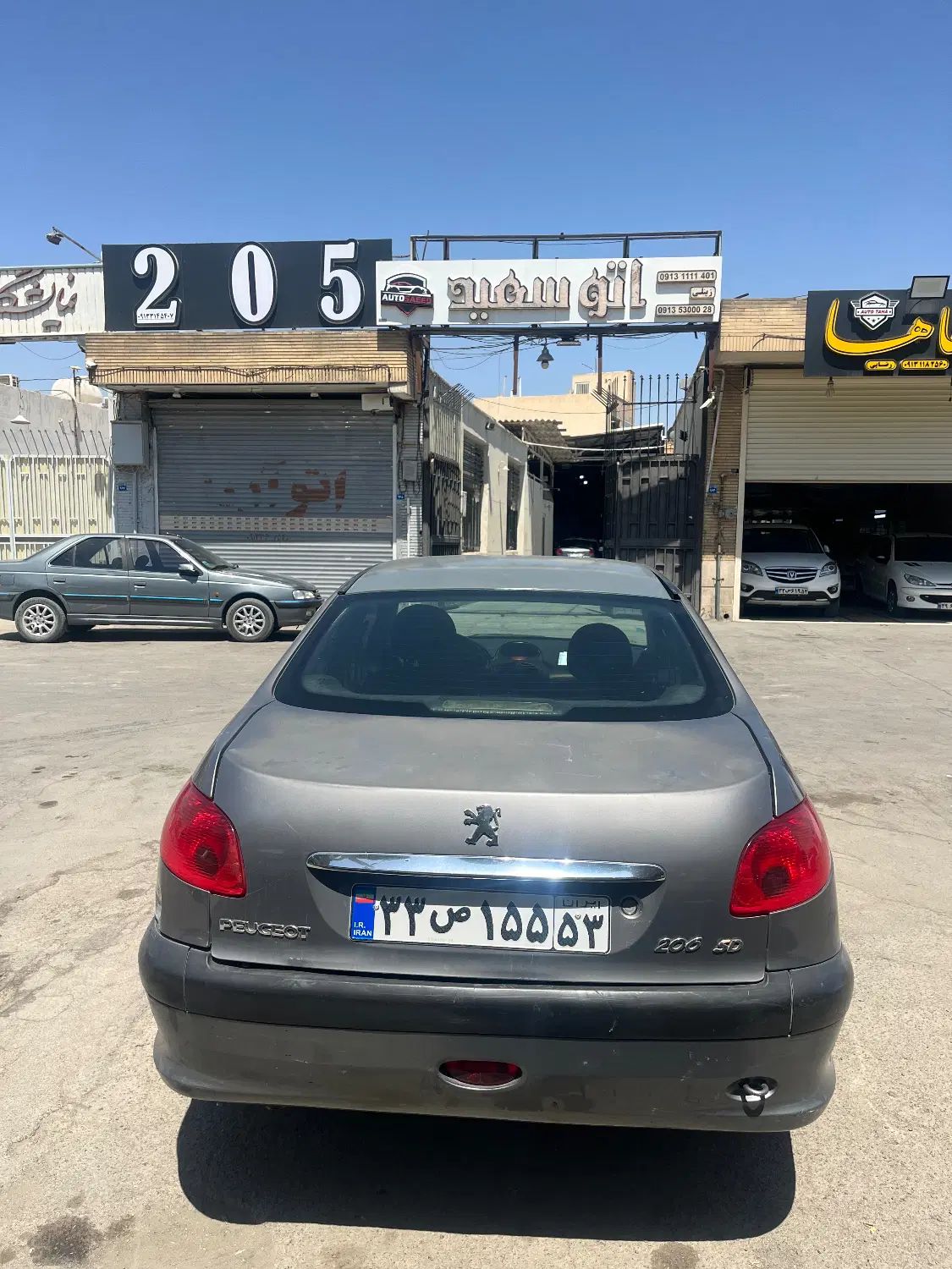 پژو ۲۰۶ صندوق دار v20 - 1390