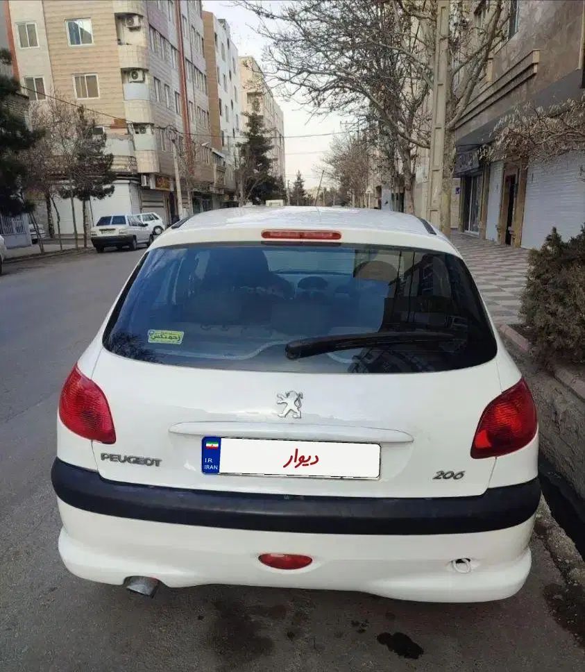 پژو 206 تیپ 2 - 1398