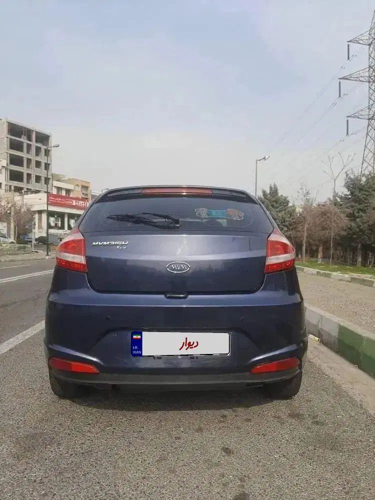 ام وی ام 315 هاچ بک اسپرت لاکچری - 1394