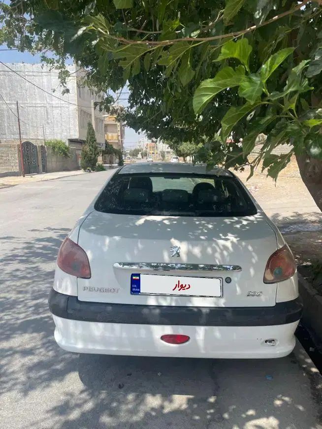 پژو ۲۰۶ صندوق دار v9 - 1388