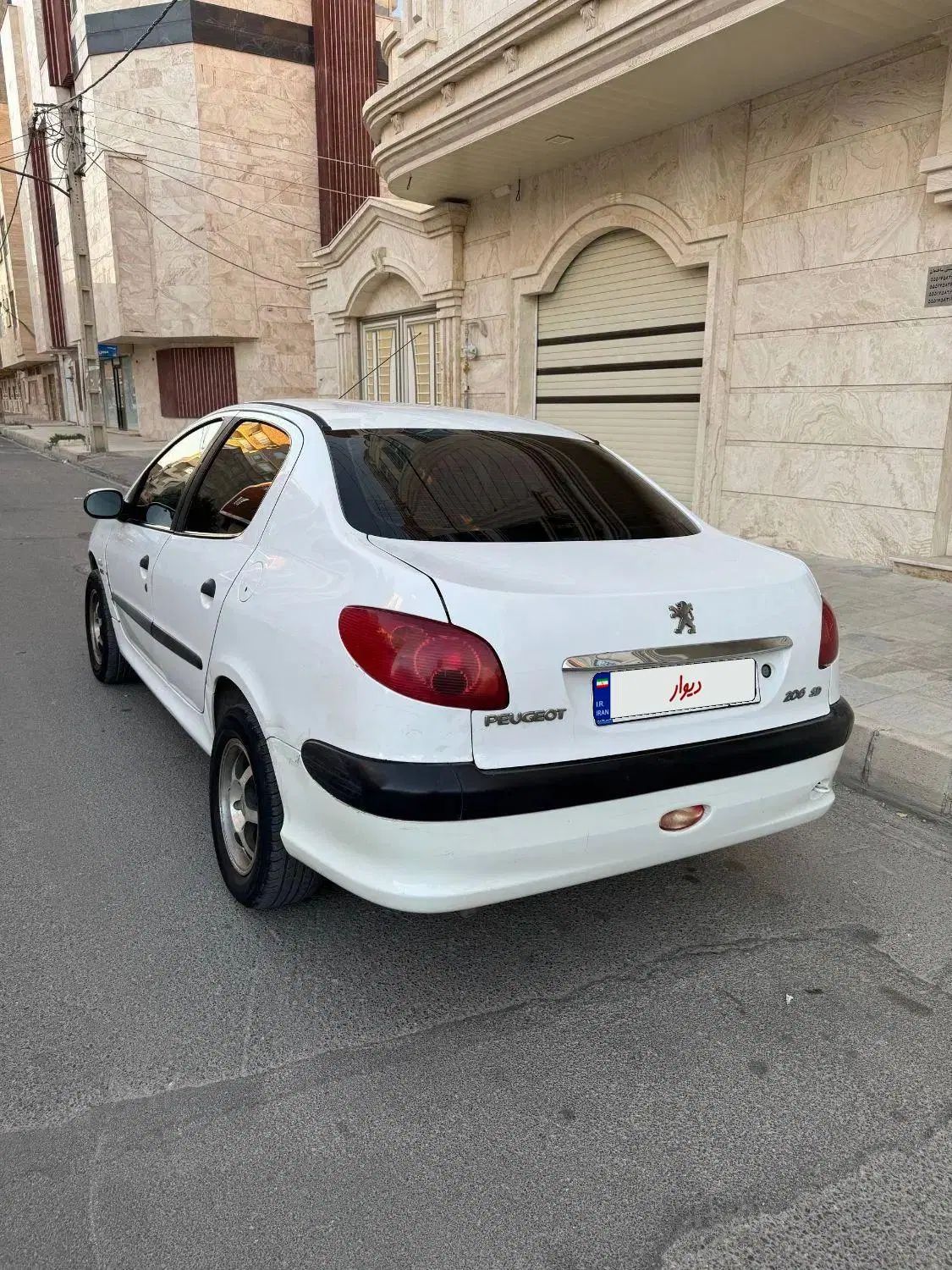 پژو ۲۰۶ صندوق دار v2 - 1390
