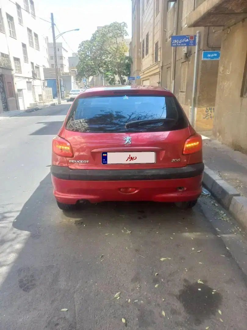 پژو 206 تیپ 2 - 1383