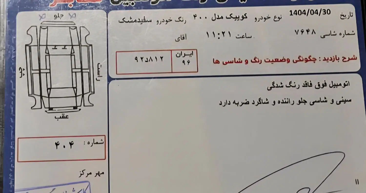 کوییک R دنده‌ای - 1400