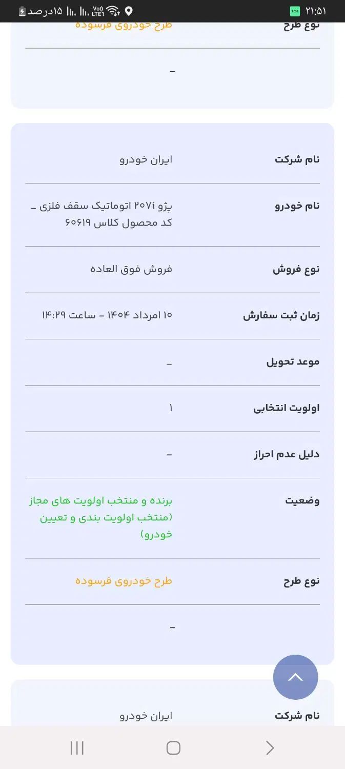 خودرو پژو، 207 آگهی ann_20405326