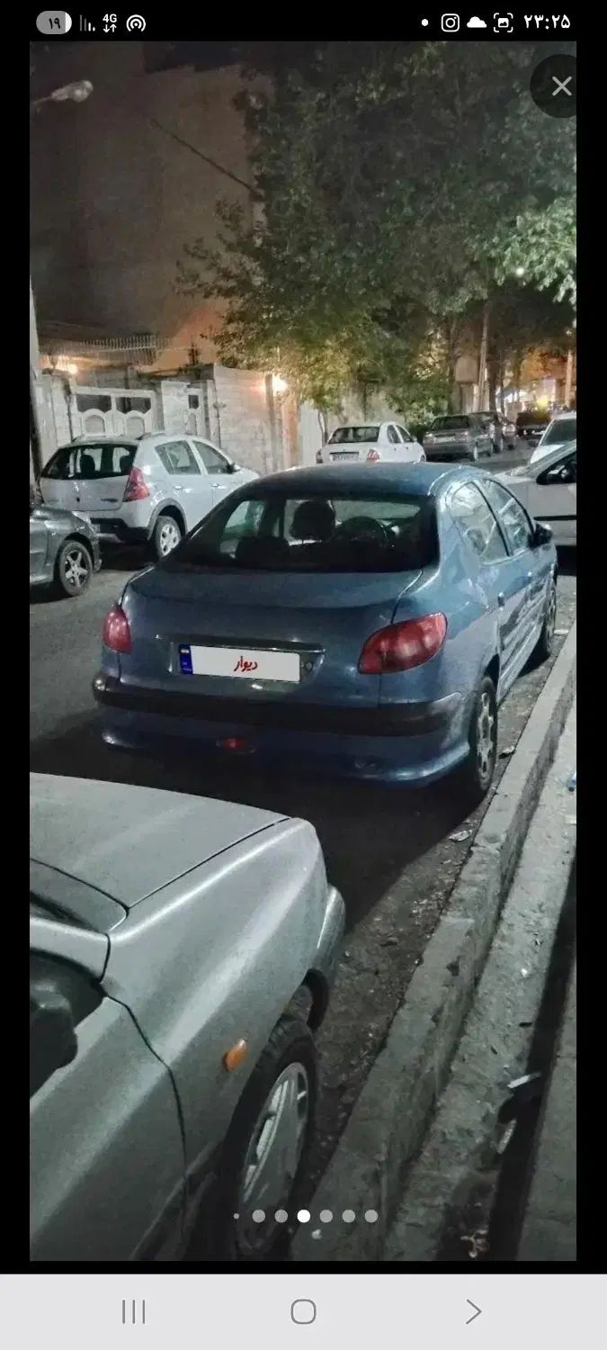 پژو ۲۰۶ صندوق دار v8 - 1394