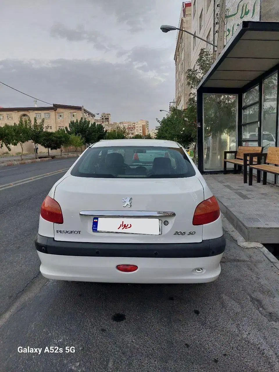 پژو ۲۰۶ صندوق دار v8 - 1389