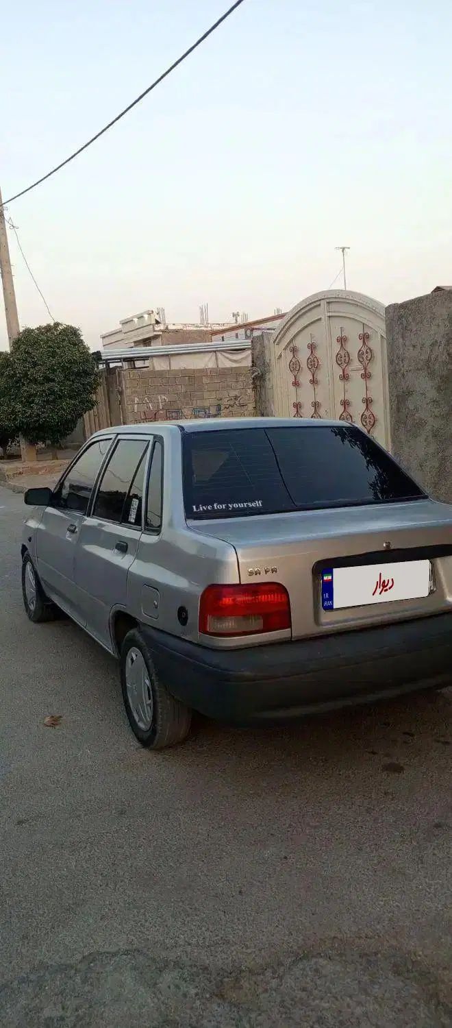 پراید صبا بنزینی - 1386
