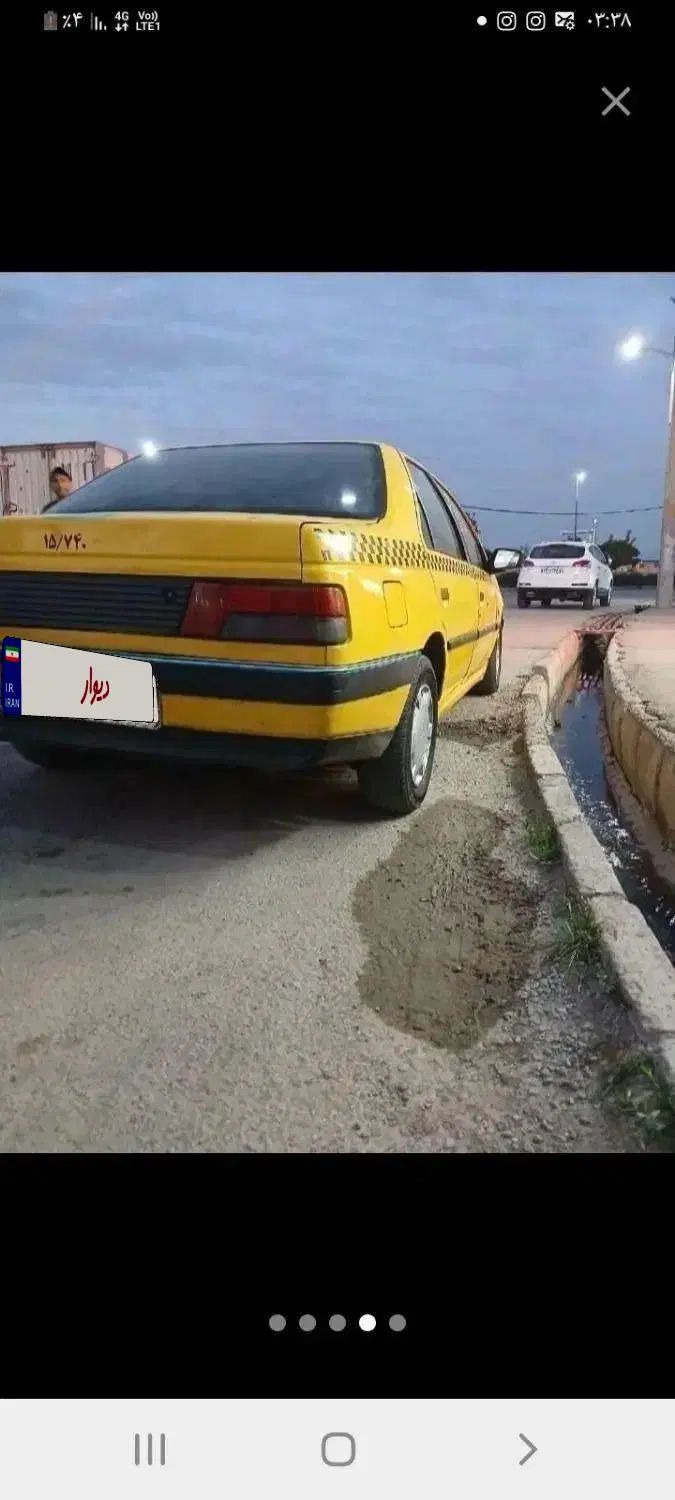 پژو روآ دوگانه سوز - 1388