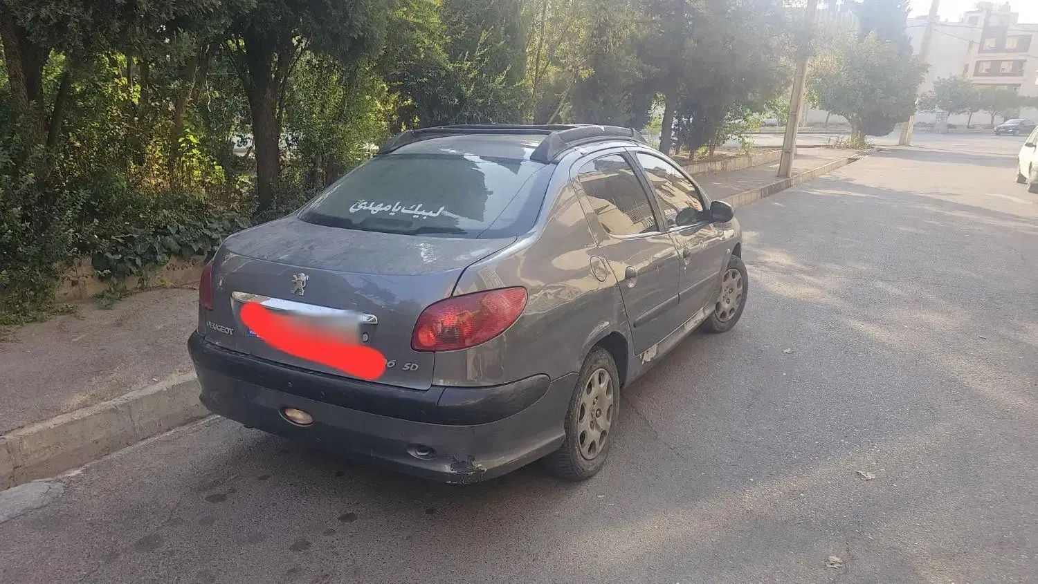 پژو ۲۰۶ صندوق دار v8 - 1390